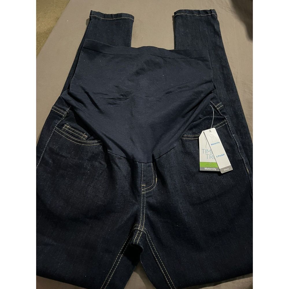 Time N Tru‎ NWT Maternity Jeans 5 Pocket Skinny Size 0/2
